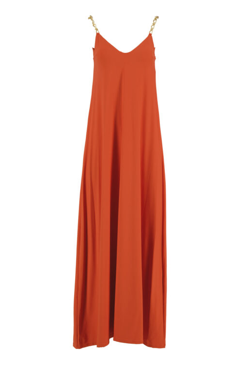 calarena-robe-longue-chaine-sottise-orange-face